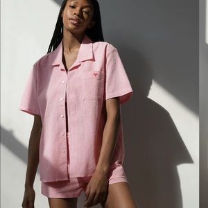 Aritzia TNA Baltimore Button Up